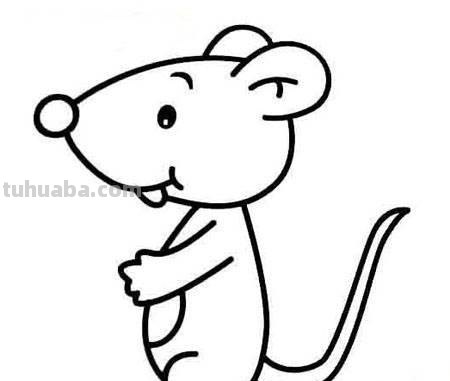 小老鼠怎么画简笔画 怎么用7+2=9画老鼠的简笔画?