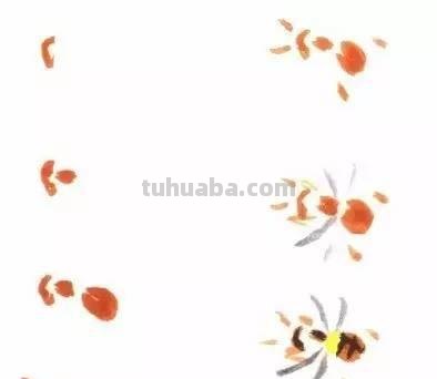 图文教程：写意昆虫画法（蜂蝶蛾）