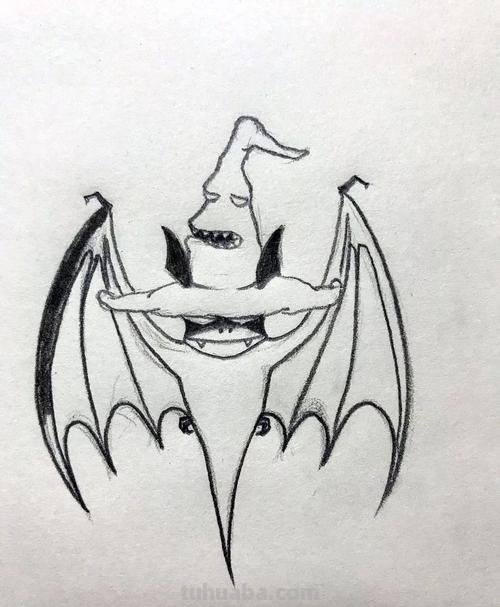 怎么画蝙蝠用彩铅画蝙蝠 蝙蝠怎样绘画？