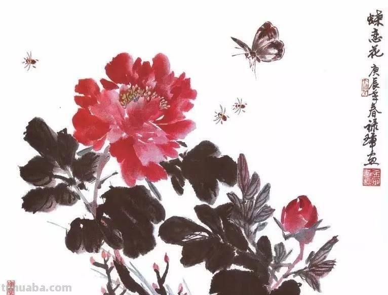 图文教程：写意昆虫画法（蜂蝶蛾）