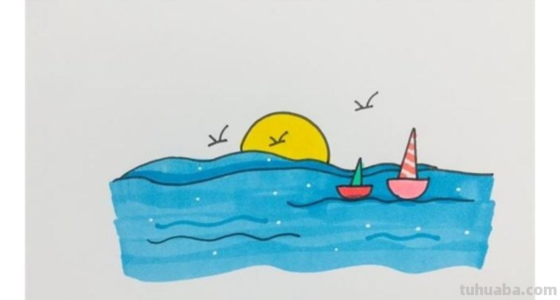 怎么画海洋世界简笔画 海底世界怎样画？