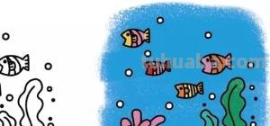 怎么画海洋世界简笔画 海底世界怎样画？