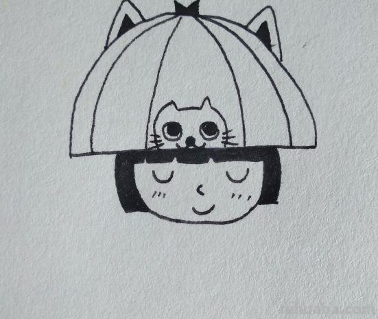 女孩的简笔画怎么画 简单好看女生的简笔画方法？