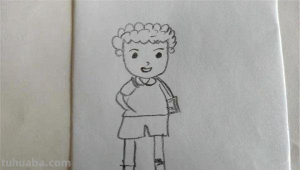 怎么画杨洋简笔画 简笔画男生怎么画，怎么画男生？