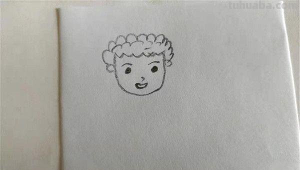 怎么画杨洋简笔画 简笔画男生怎么画，怎么画男生？