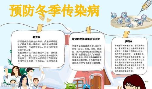 泡什么预防病毒手抄报 预防冬季传染病手抄报文字内容？