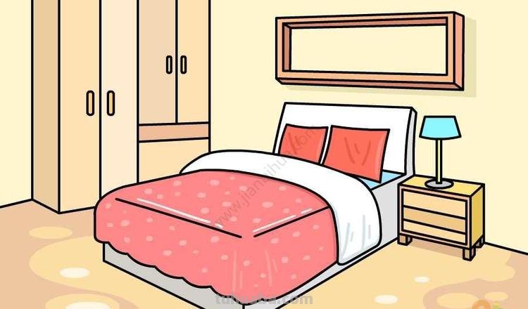 卧室的简笔画怎么画 卧室三维立体图怎么简画?