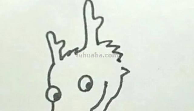 龙头怎么画图片 简笔画 简笔画龙怎么画？