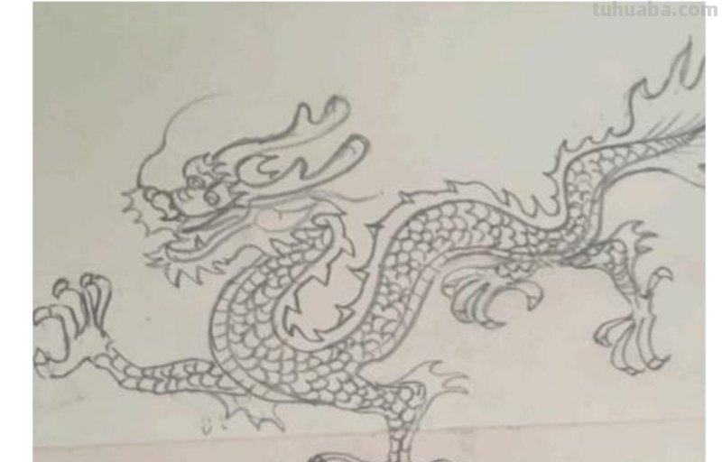 龙头怎么画图片 简笔画 简笔画龙怎么画？