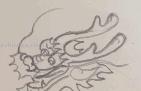 龙头怎么画图片 简笔画 简笔画龙怎么画？