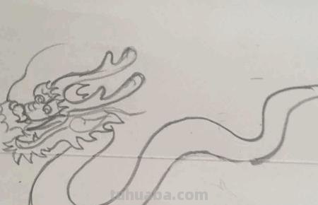 龙头怎么画图片 简笔画 简笔画龙怎么画？