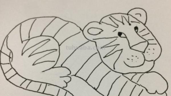 怎么画老虎的简笔画 老虎的简笔画？