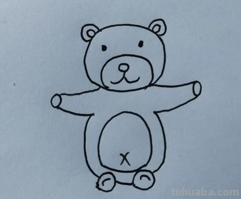 彩铅画可爱的小熊怎么画 小熊怎么画？
