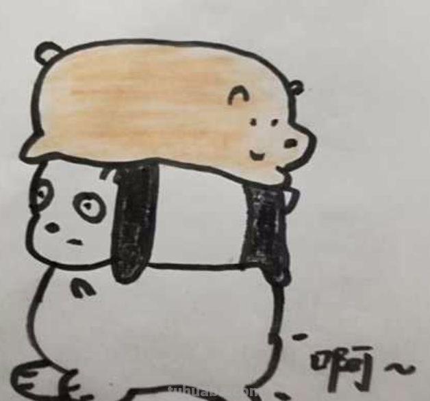 彩铅画可爱的小熊怎么画 小熊怎么画？