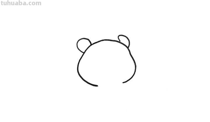 熊猫的简笔画怎么画 幼儿画熊猫简单?
