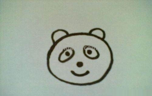 熊猫的简笔画怎么画 幼儿画熊猫简单？