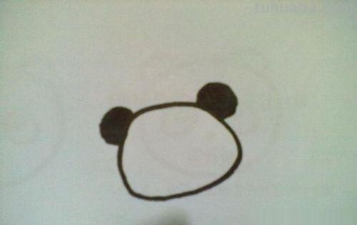 熊猫的简笔画怎么画 幼儿画熊猫简单？