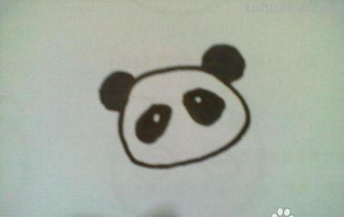 熊猫的简笔画怎么画 幼儿画熊猫简单？