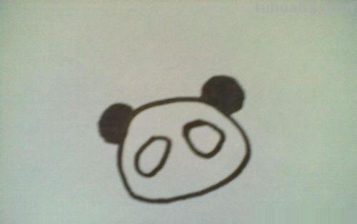 熊猫的简笔画怎么画 幼儿画熊猫简单？