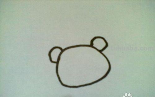 熊猫的简笔画怎么画 幼儿画熊猫简单？