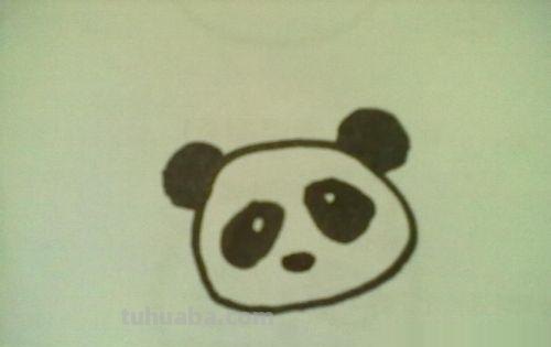 熊猫的简笔画怎么画 幼儿画熊猫简单？