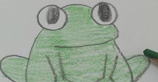 儿童简笔画青蛙怎么画 如何画简笔画小青蛙？