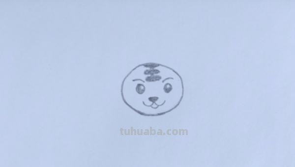 动物老虎怎么画简笔画 自学画虎最简单的方法？