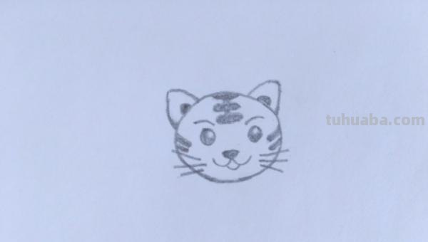 动物老虎怎么画简笔画 自学画虎最简单的方法？