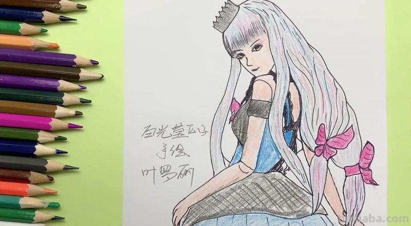 白光莹怎么画简笔画 叶罗丽公主游戏如何得到白光莹?