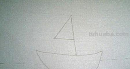 古代船怎么画简笔画 儿童画船？
