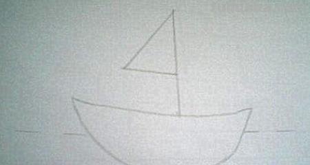 古代船怎么画简笔画 儿童画船？