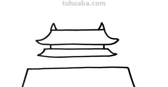 天安简笔画涂什么颜色 天安门石柱简画，涂什么颜色？