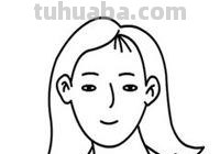 妈妈的简笔画怎么画 年轻妈妈头像简笔画法?