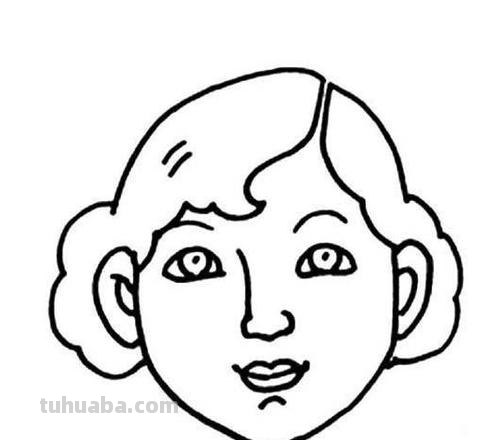 妈妈的简笔画怎么画 年轻妈妈头像简笔画法?