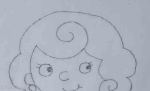 妈妈的简笔画怎么画 年轻妈妈头像简笔画法？