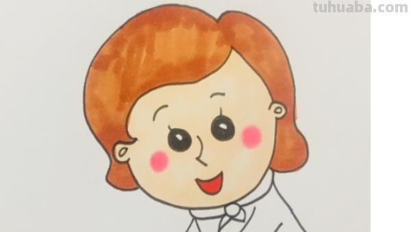 妈妈的简笔画怎么画 年轻妈妈头像简笔画法？