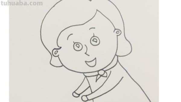妈妈的简笔画怎么画 年轻妈妈头像简笔画法？