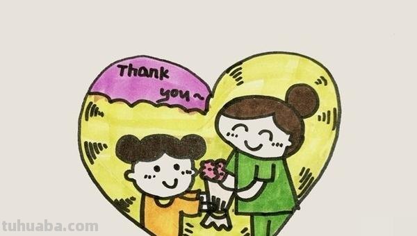妈妈的简笔画怎么画 年轻妈妈头像简笔画法？