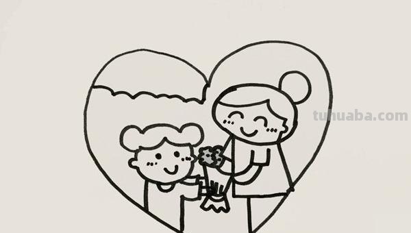 妈妈的简笔画怎么画 年轻妈妈头像简笔画法？