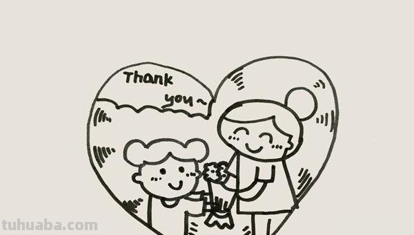 妈妈的简笔画怎么画 年轻妈妈头像简笔画法？
