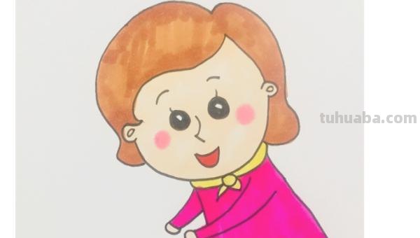 妈妈的简笔画怎么画 年轻妈妈头像简笔画法？