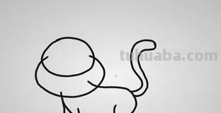 孩子最喜欢的简笔画，教你6步学会画老虎！