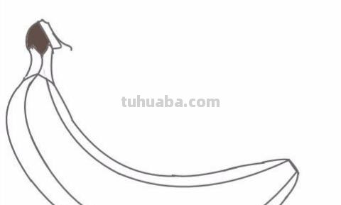 香蕉苹果怎么画简笔画 香蕉的简笔画的画法？