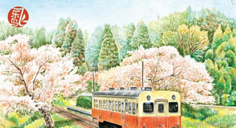 如何用彩铅画小清新的风景画？