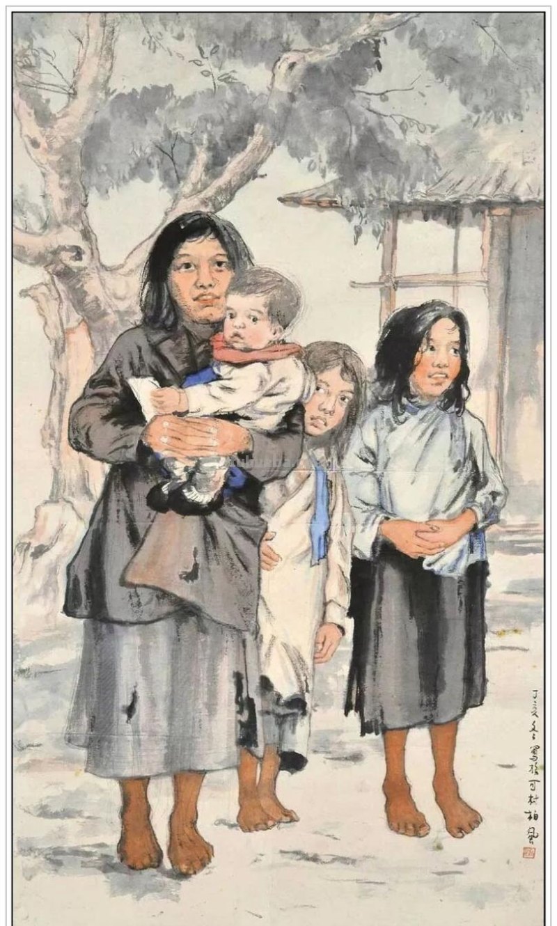近现代著名画家李斛五十幅经典绘画作品赏析