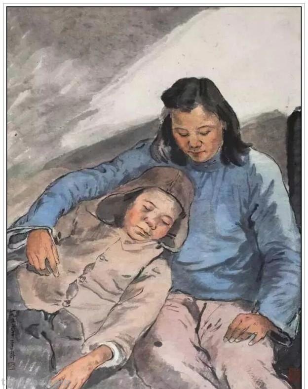近现代著名画家李斛五十幅经典绘画作品赏析