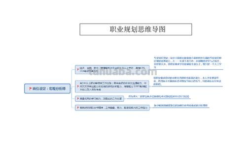 思维导图怎么规划职业 初中生生涯规划思维导图怎么做?