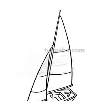 观光船速写 如何画船的风景速写？