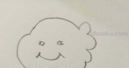 云的简笔画怎么画 可爱云的简笔画教程？