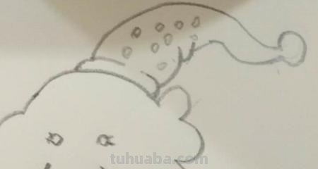 云的简笔画怎么画 可爱云的简笔画教程？